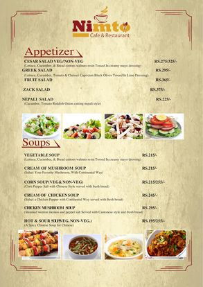 Food Menu gallery image 8928