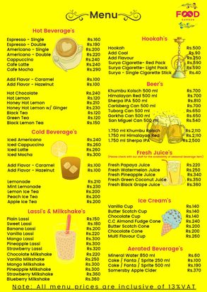 Food Menu gallery image 16860
