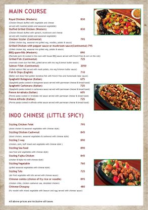 Food Menu gallery image 10044