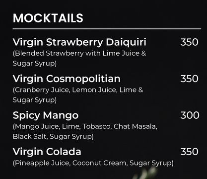 Food Menu gallery image 24441