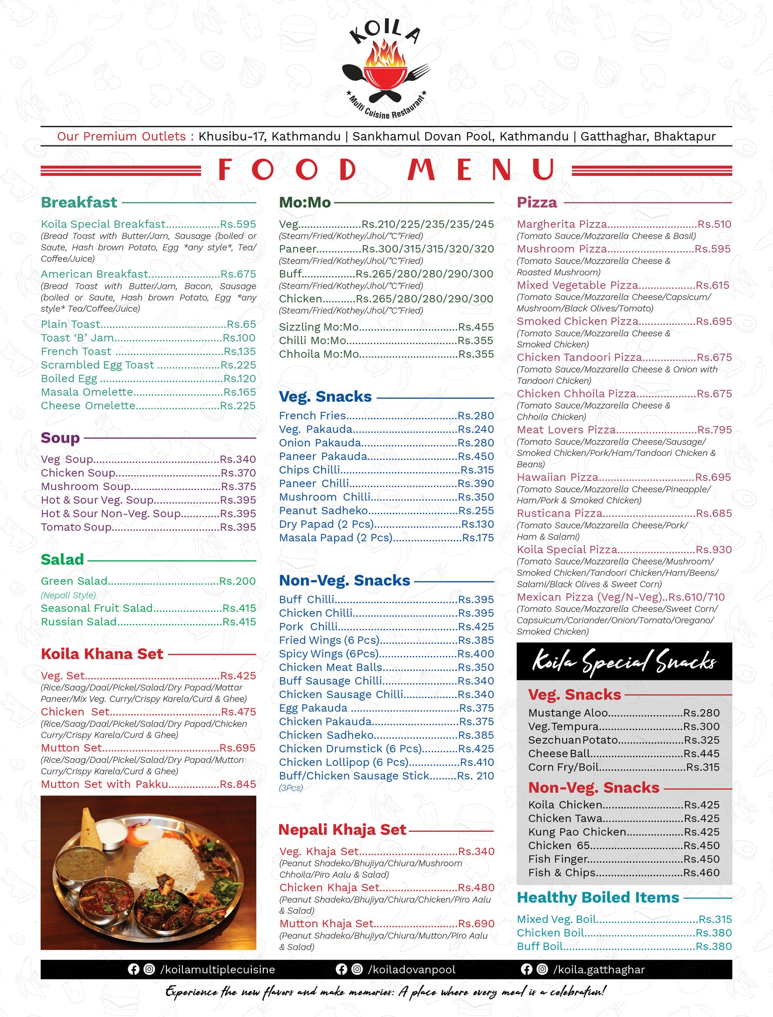 Food Menu gallery image 30535