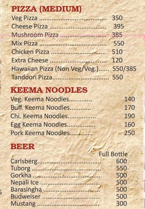 Food Menu gallery image 11305