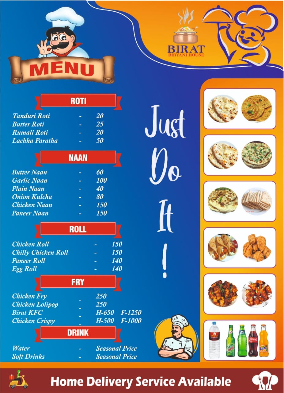 Food Menu gallery image 18269