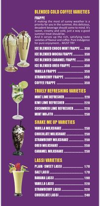 Food Menu gallery image 17303