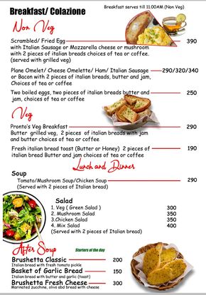 Food Menu gallery image 13683