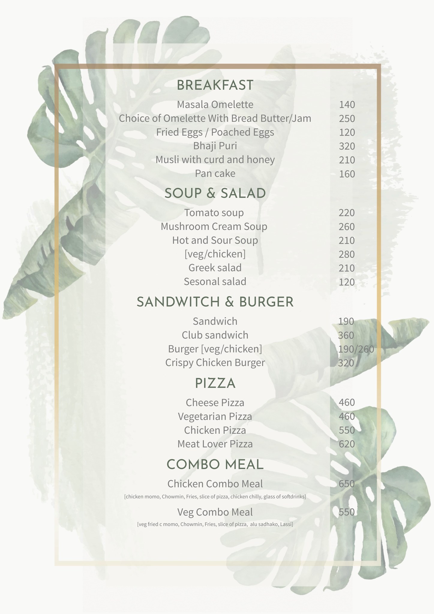 Food Menu gallery image 5953