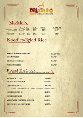 Food Menu gallery image 8916