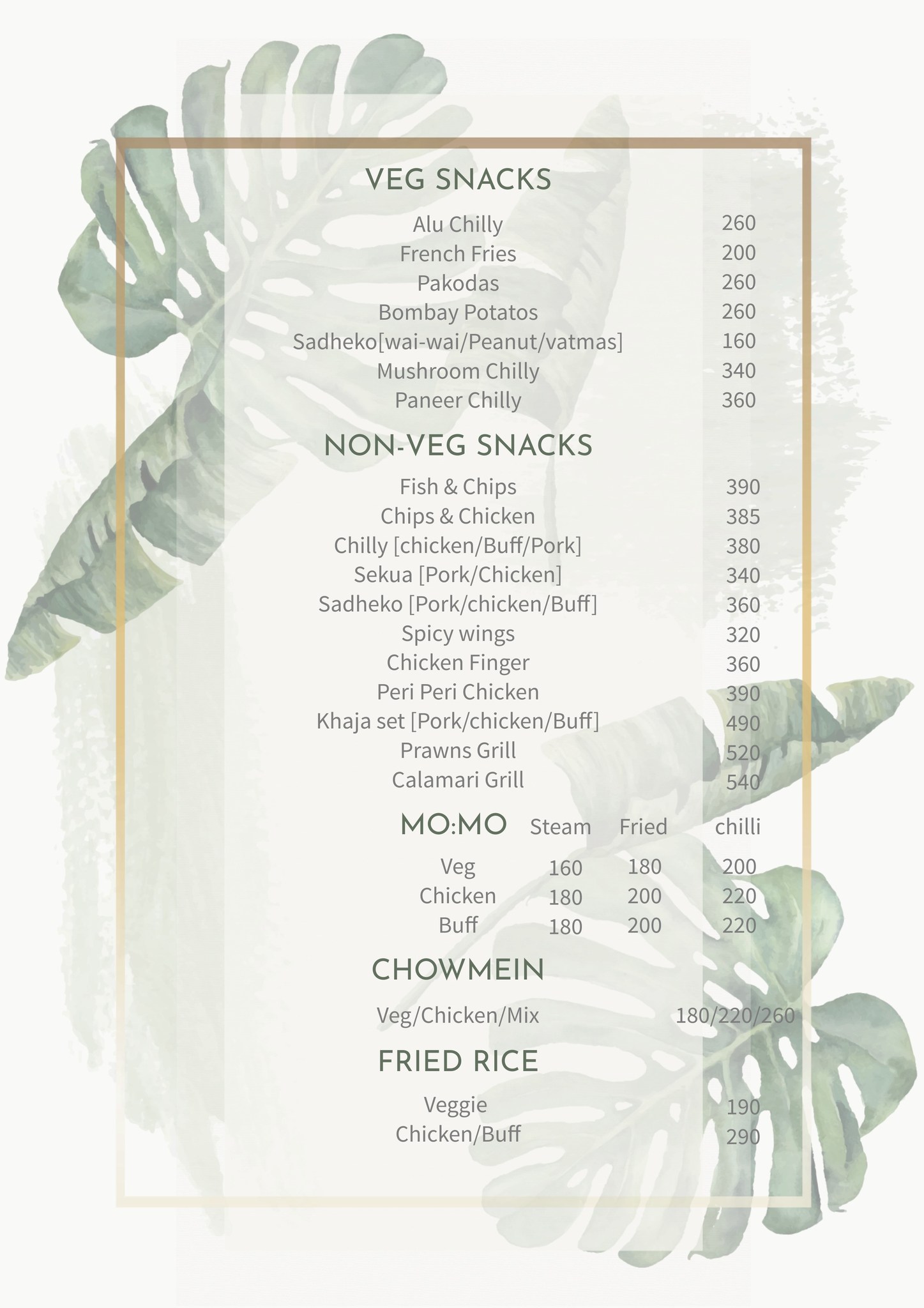 Food Menu gallery image 5956