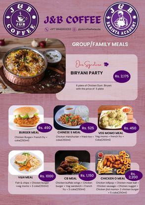Food Menu gallery image 17538