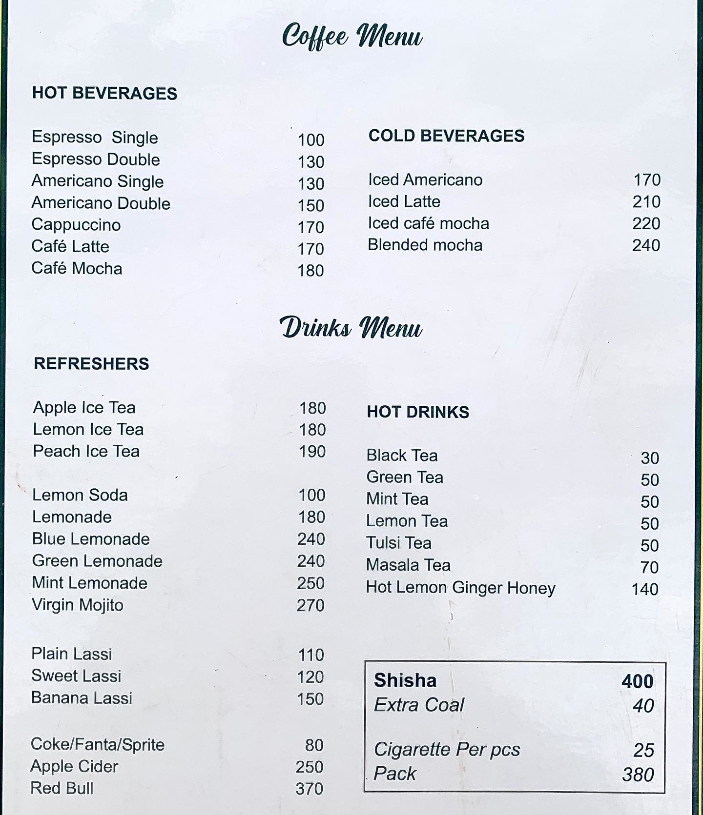 Food Menu gallery image 14527