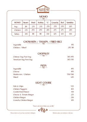 Food Menu gallery image 8429
