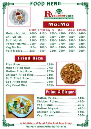 Food Menu gallery image 13808