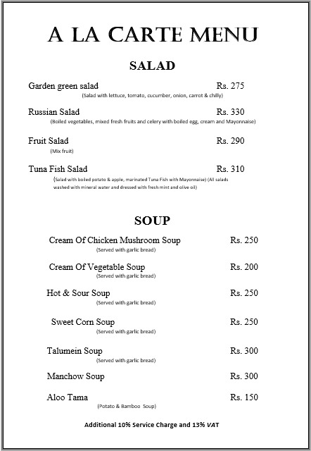 Food Menu gallery image 8718