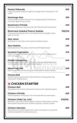 Food Menu gallery image 11865
