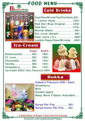 Food Menu gallery image 13781