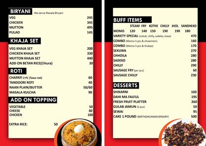 Food Menu gallery image 17841