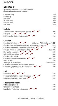 Food Menu gallery image 9177