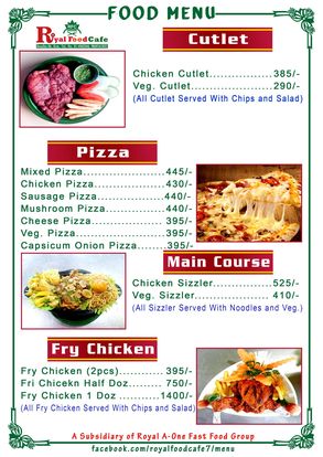 Food Menu gallery image 13805