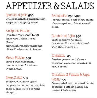 Food Menu gallery image 24504