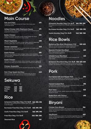 Food Menu gallery image 16161