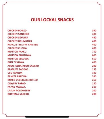 Food Menu gallery image 20501