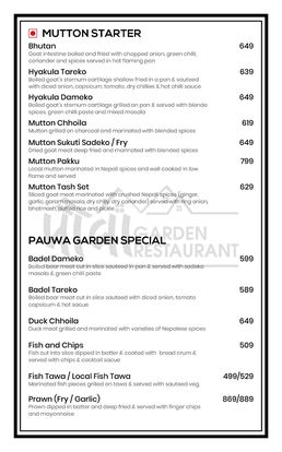 Food Menu gallery image 11859