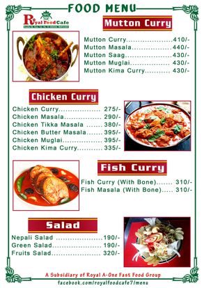 Food Menu gallery image 13799