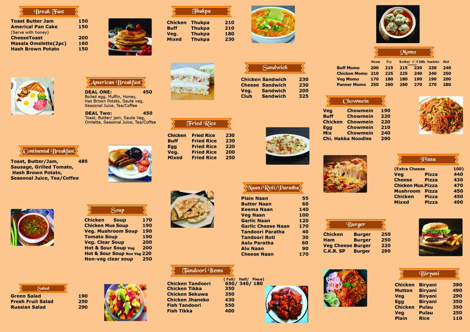 Food Menu gallery image 8445