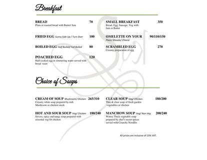 Food Menu gallery image 17612