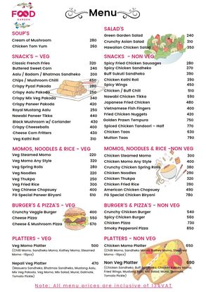 Food Menu gallery image 16863