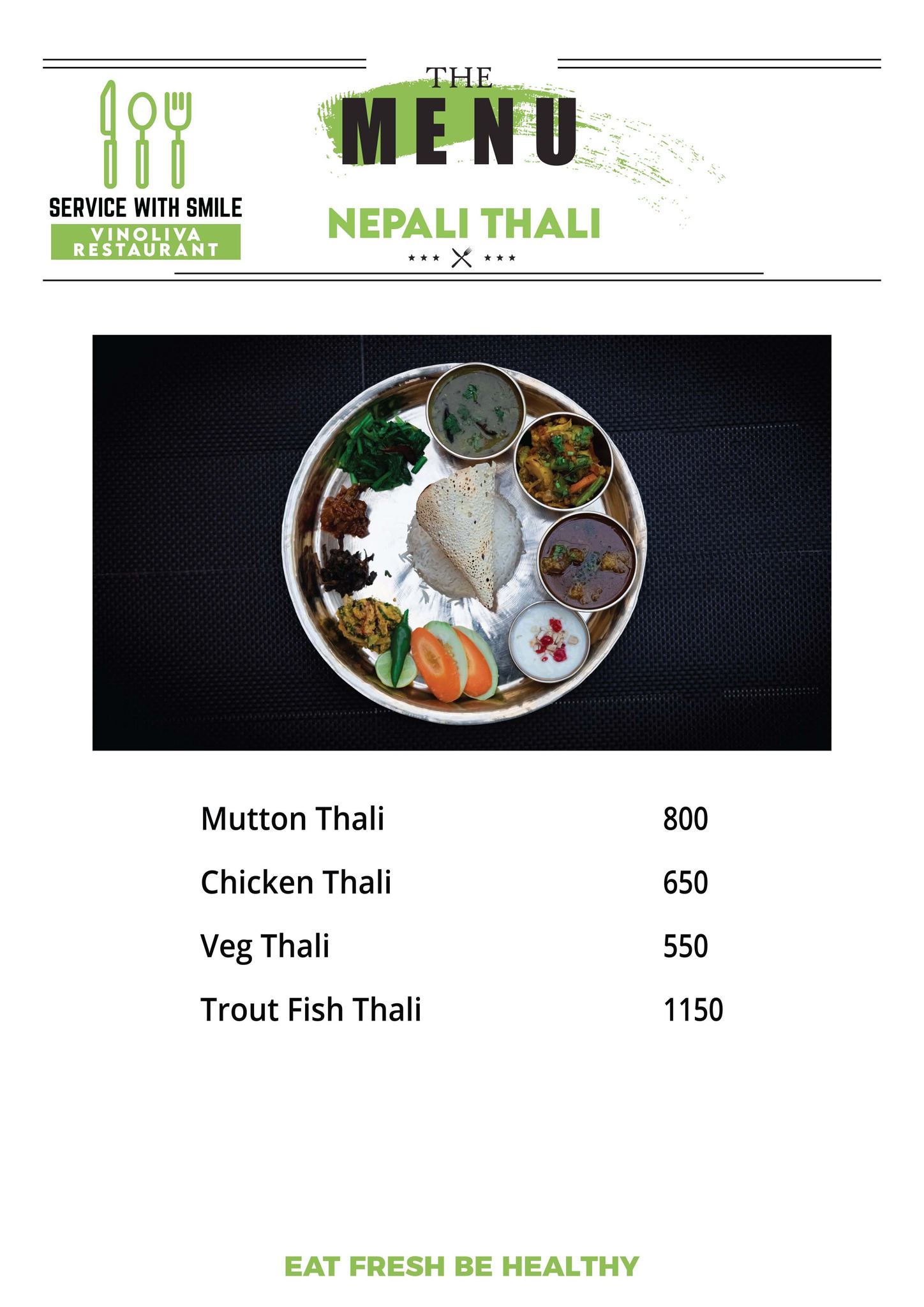Food Menu gallery image 6669