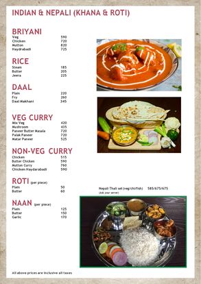 Food Menu gallery image 10041