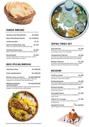Food Menu gallery image 10941