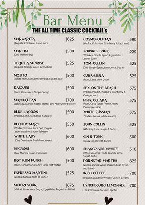 Food Menu gallery image 18170