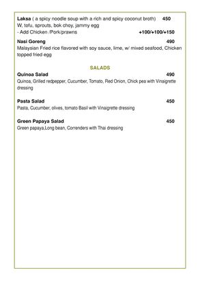 Food Menu gallery image 9667