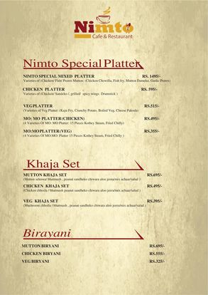 Food Menu gallery image 8919