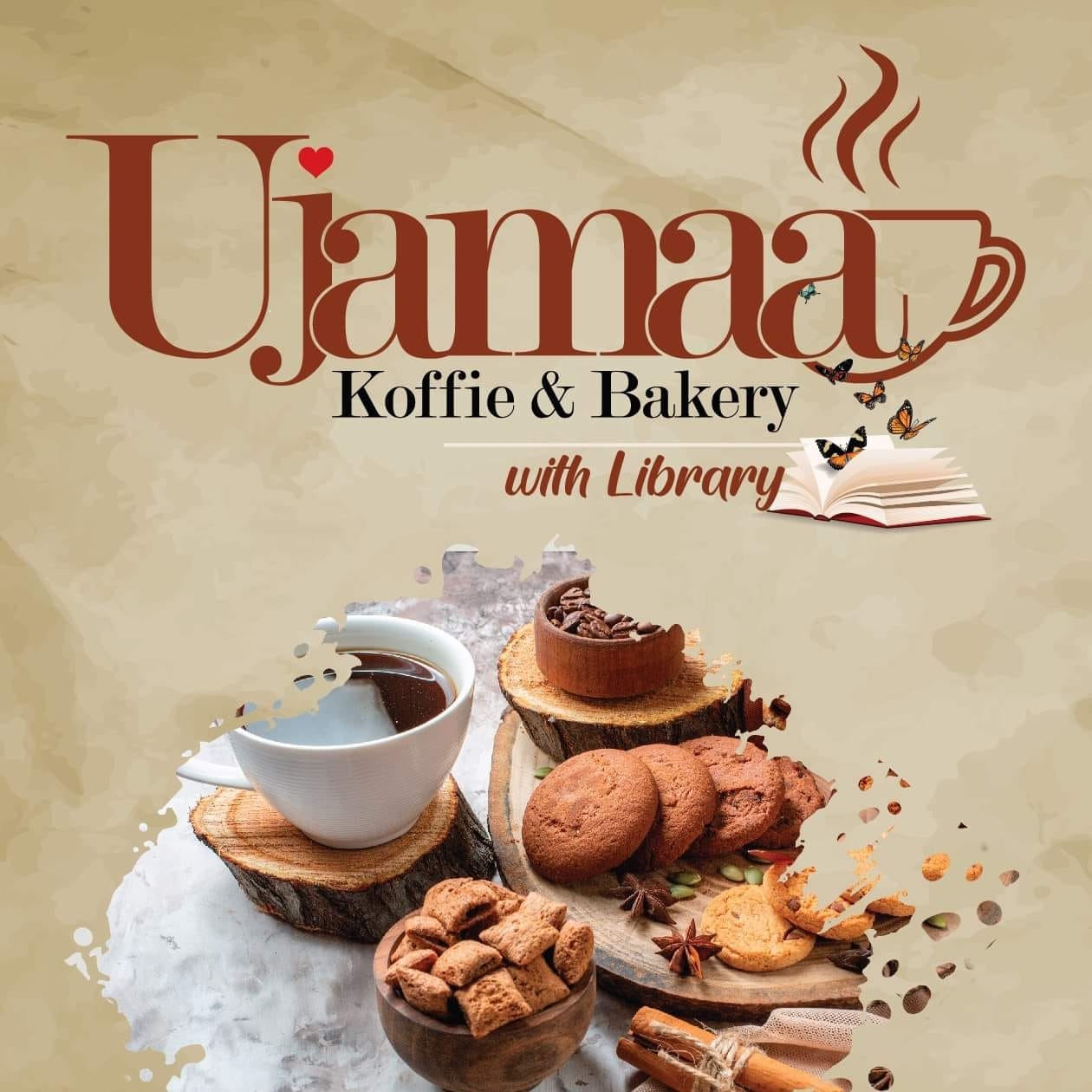 Ujamaa Koffie & Bakery With Library